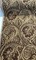 1 Yard Upholstery Chenille Fabric Paisley Brown Gold Pecan Chutney 90% Poly Chenille 10% Rayon 57 Inch Width